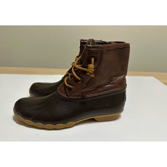 Sperry Top-Sider Youth Saltwater Duck Boots Size 6.0 - Picture 2 of 9